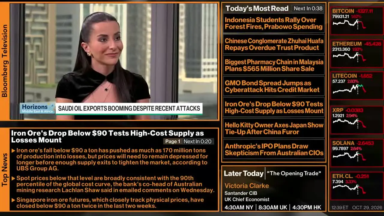 Bloomberg TV+ en direct