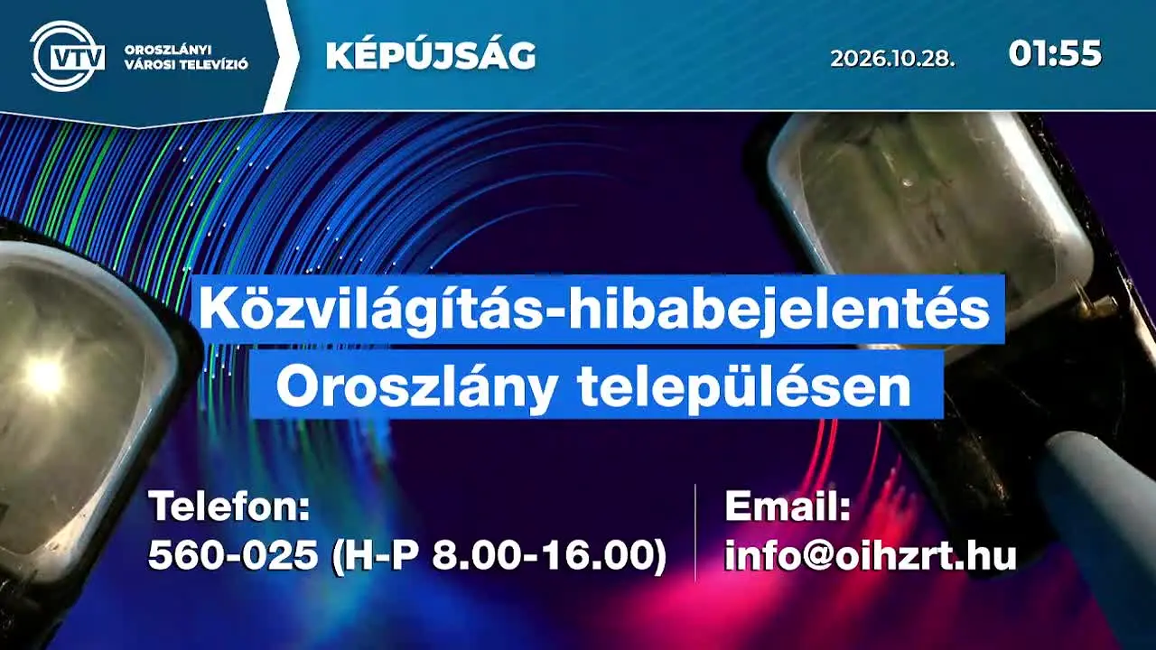 Oroszlányi Városi Televízió live