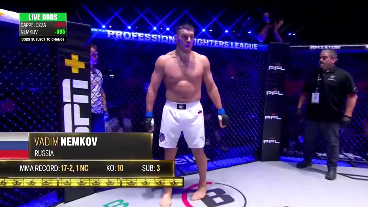 PFL MMA en vivo