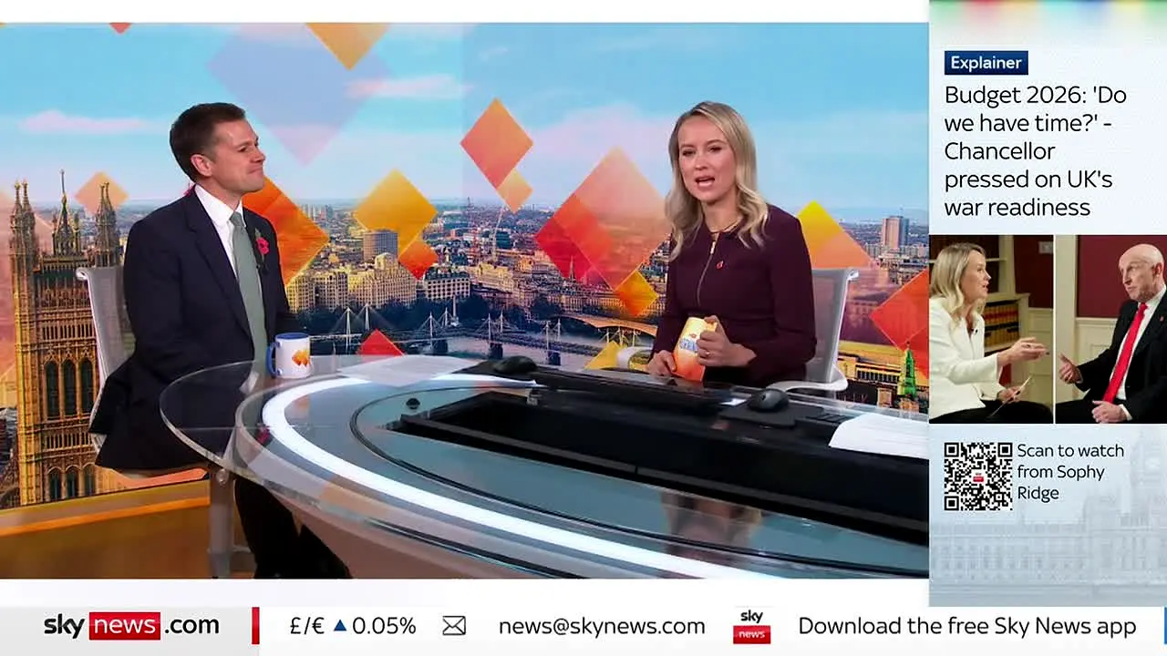 Sky News International live
