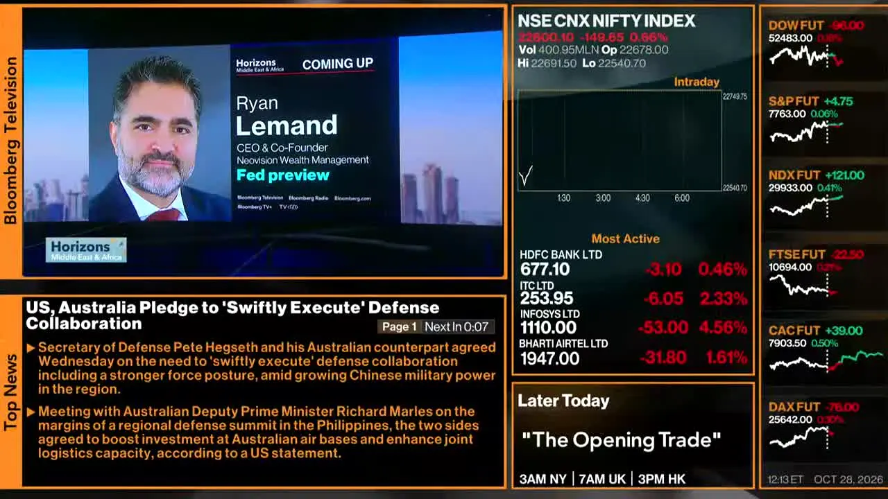 Bloomberg TV+ live