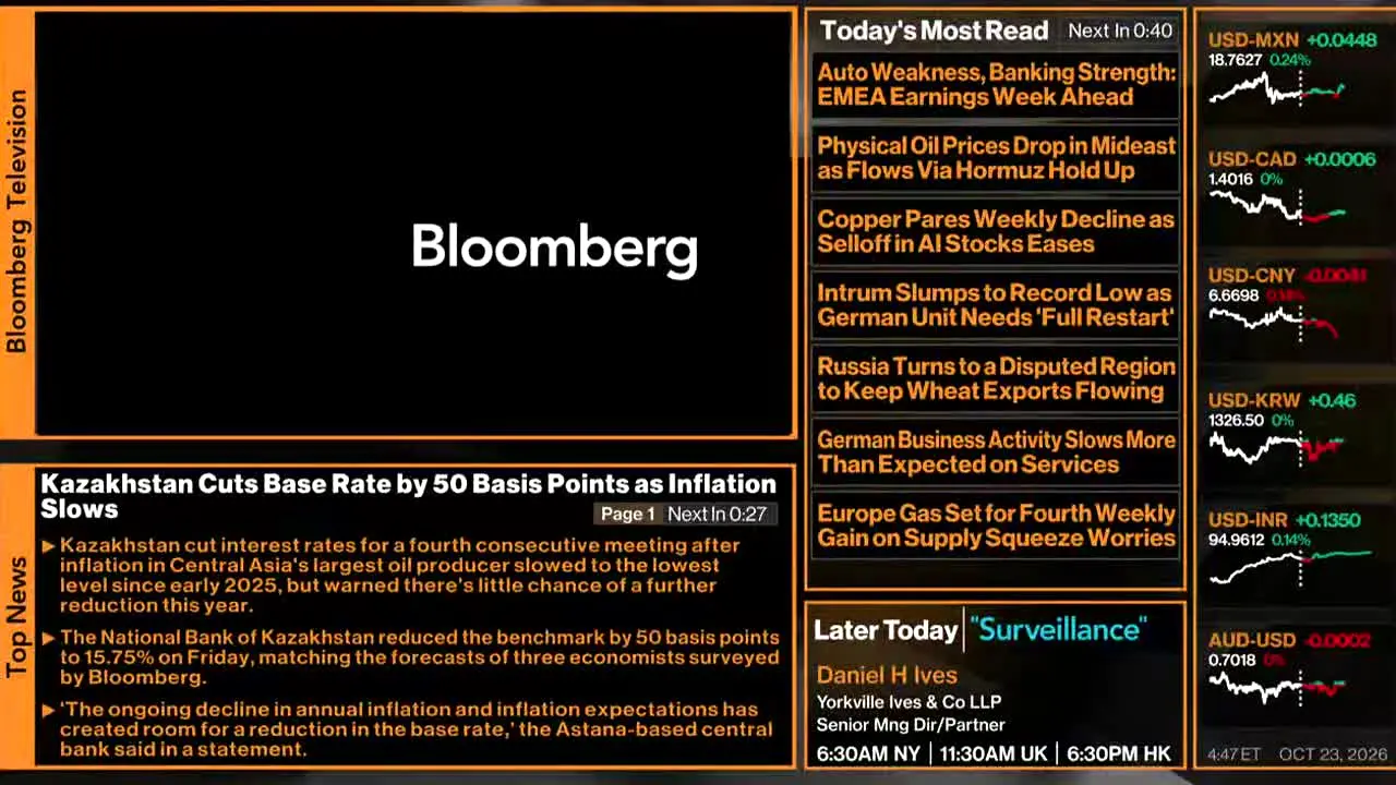 Bloomberg TV + en direct