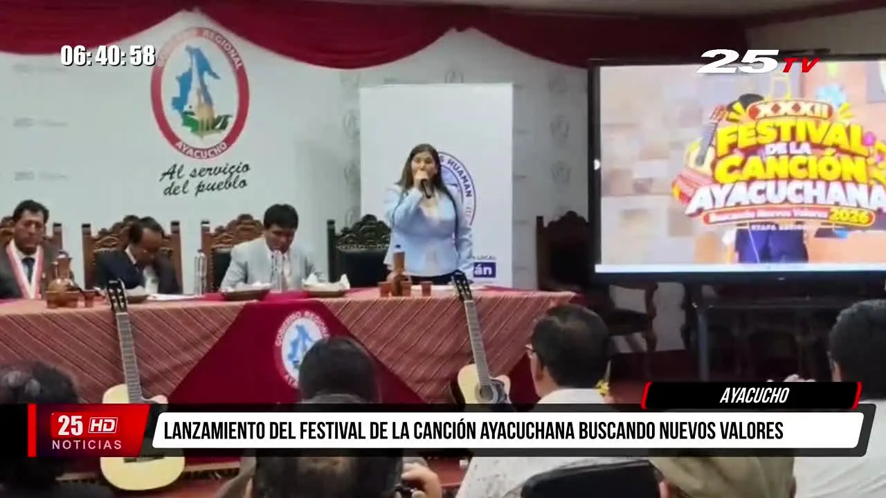 Canal 25 Ayacucho live