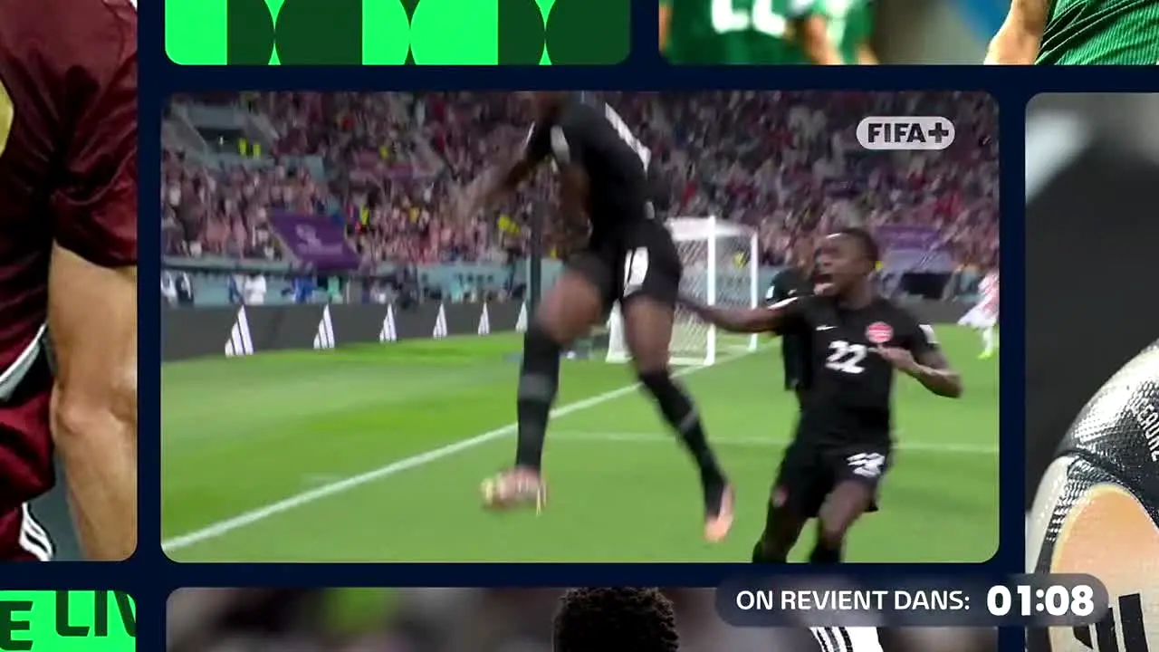 FIFA+ na żywo