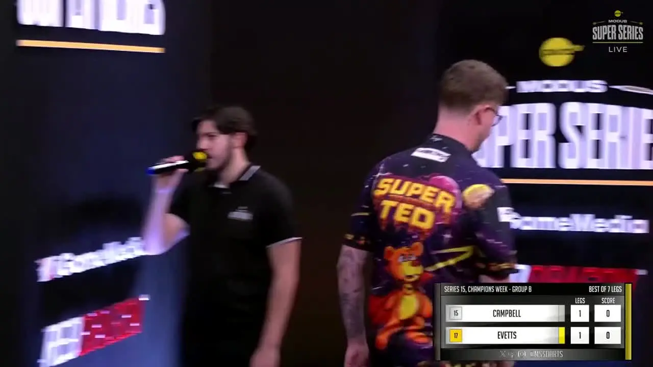 MODUS Super Series Darts live