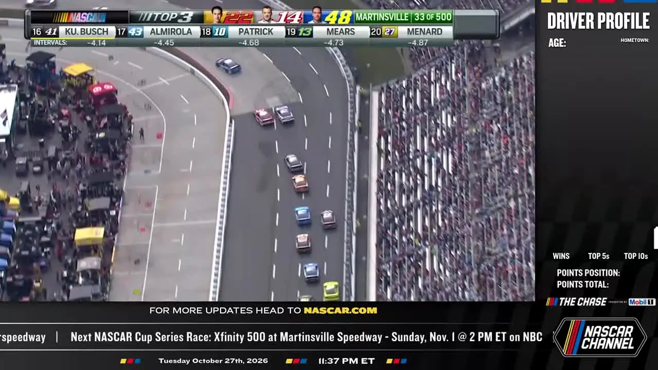 NASCAR in diretta