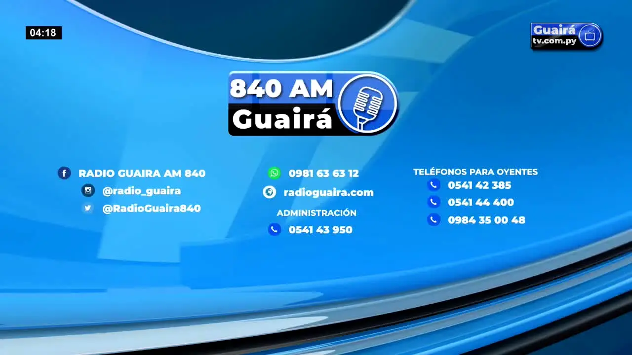 Radio Guaira TV live