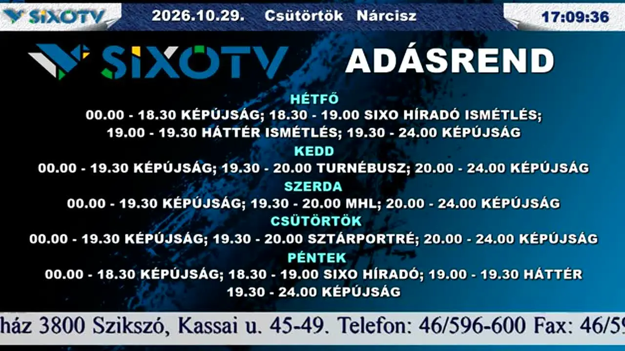 SIXO TV live