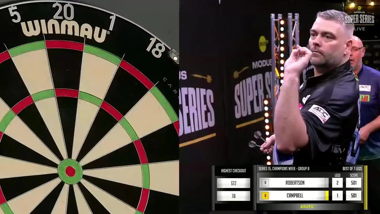 MODUS Super Series Darts — прямой эфир