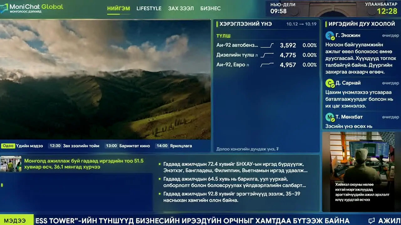 CNBC MGL in diretta