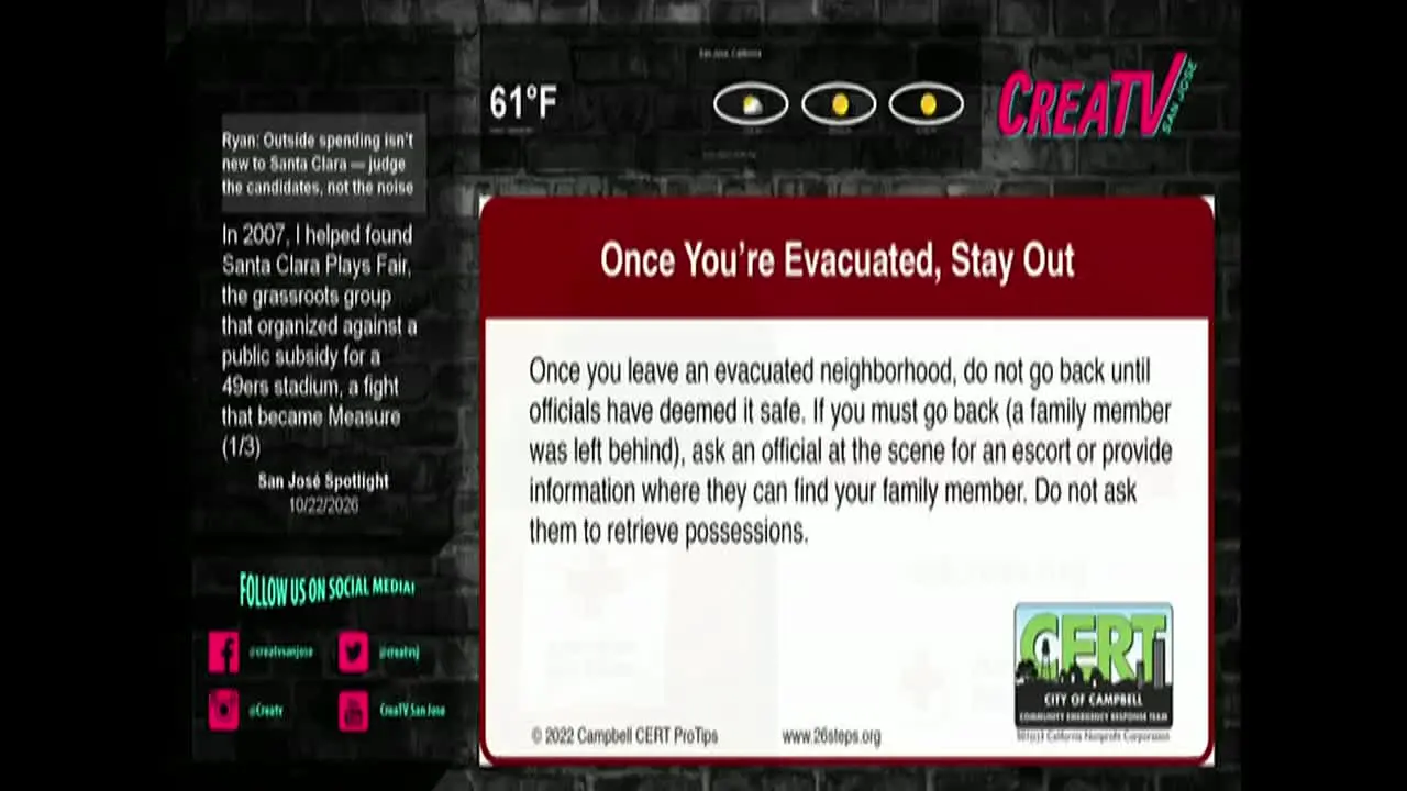 CreaTV Channel 15 live