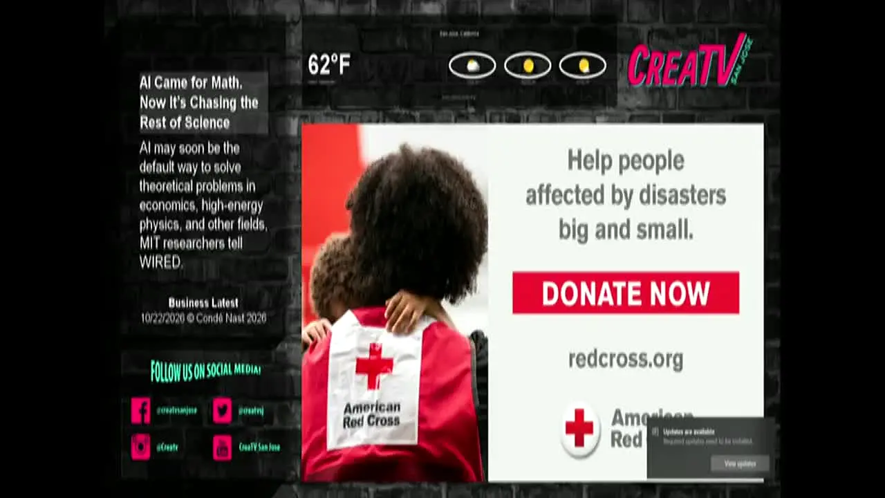 CreaTV Channel 15 live