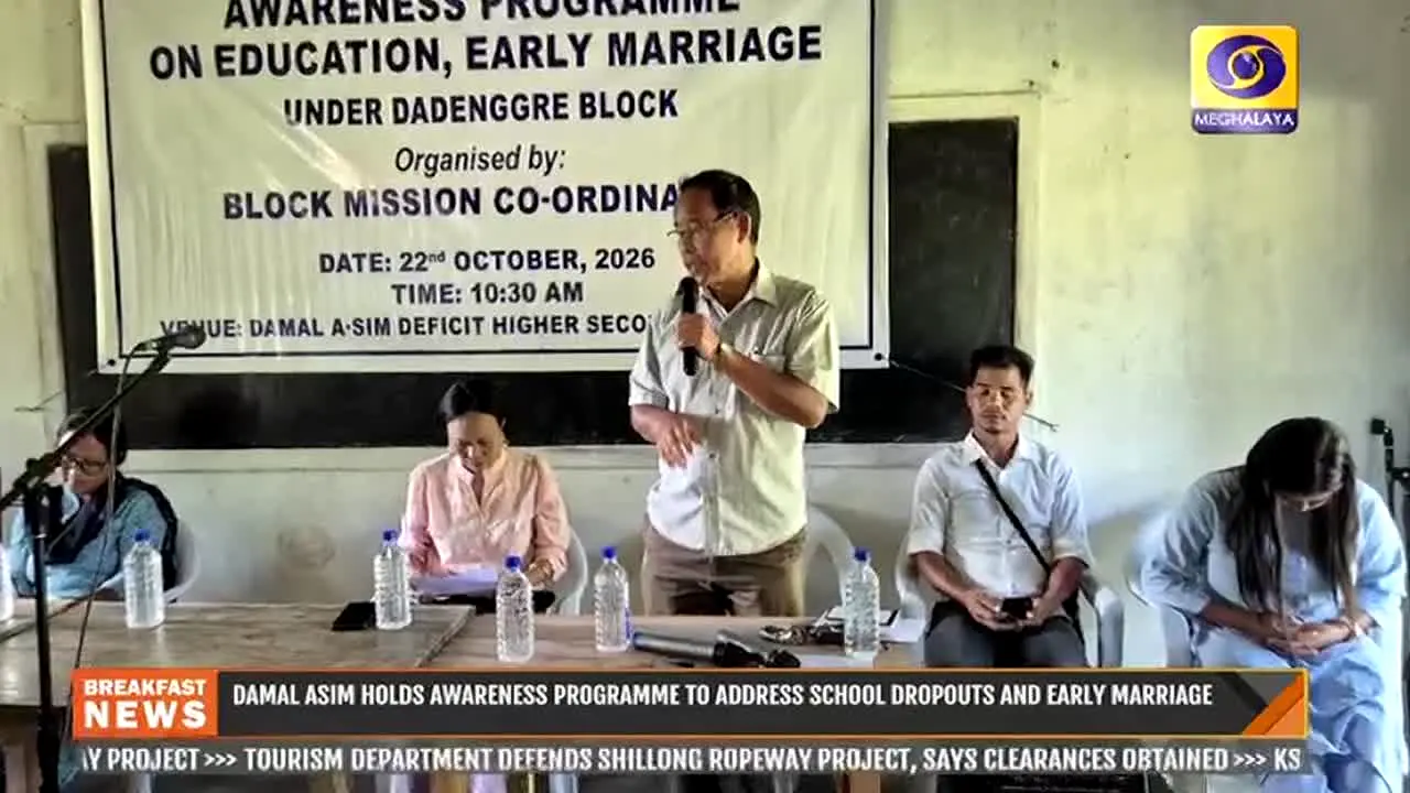 DD Meghalaya live