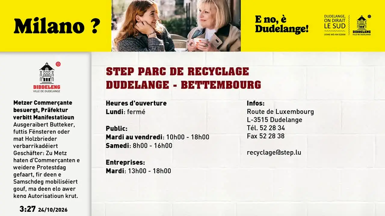 Dudelange TV live