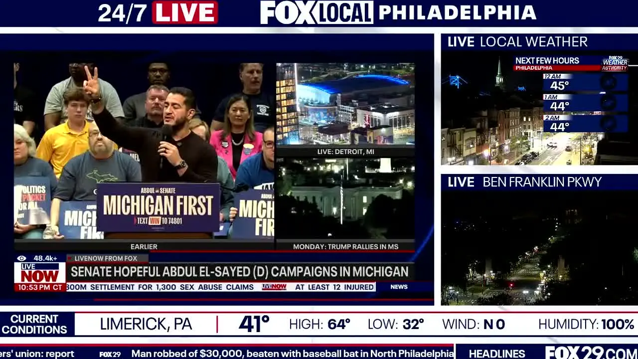 Fox WTXF-TV en vivo