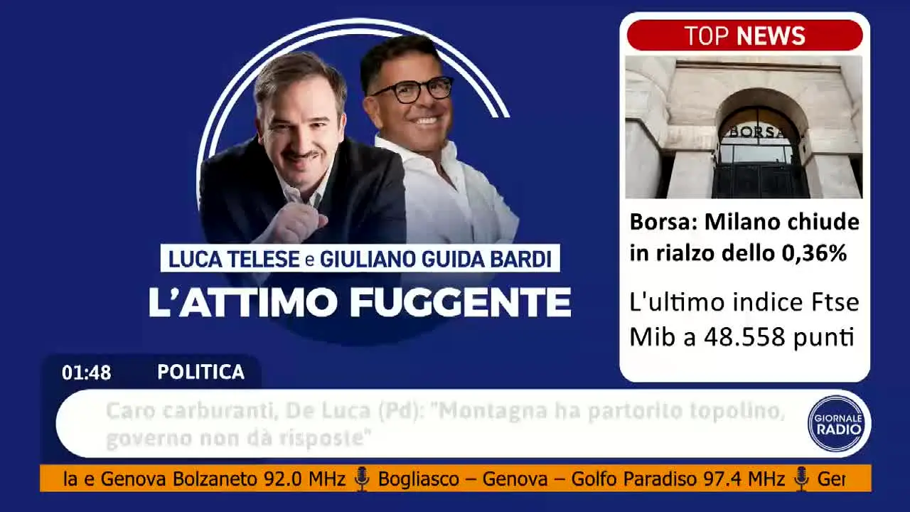 Giornale Radio TV live