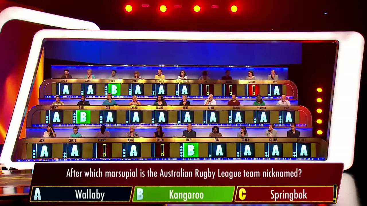 Impossible Quiz Show live