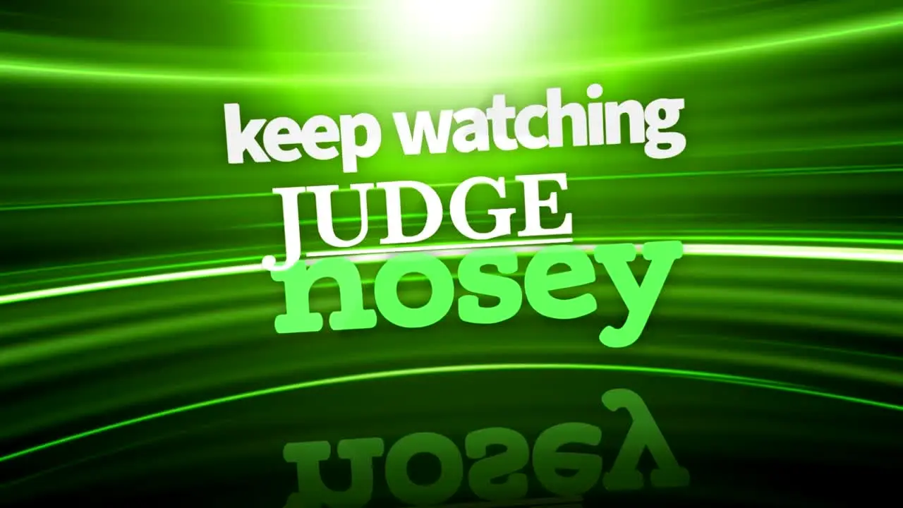 Judge Nosey live