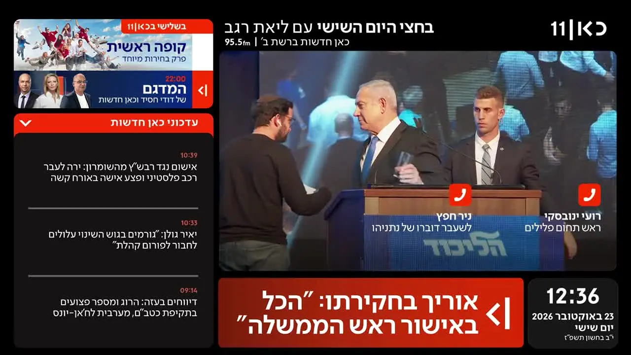 כאן 11 in diretta