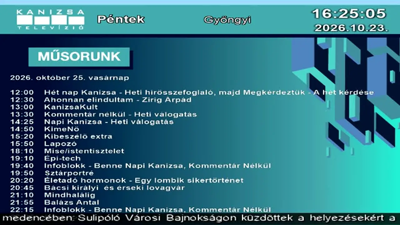 Kanizsa TV live