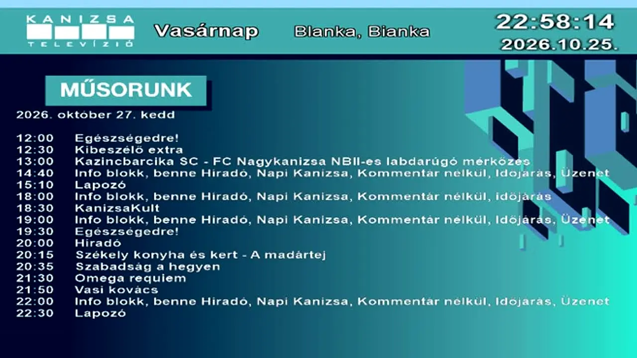 Kanizsa TV en direct