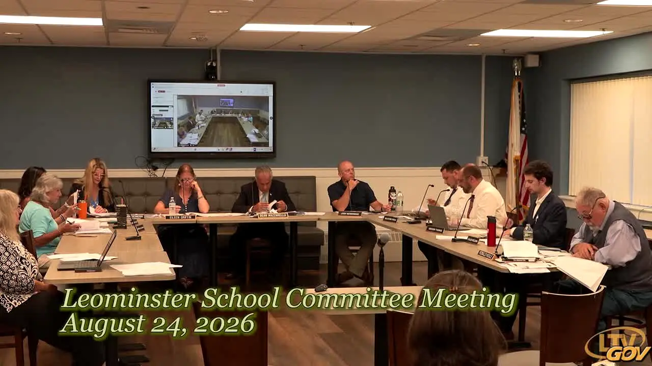 Leominster TV Government live