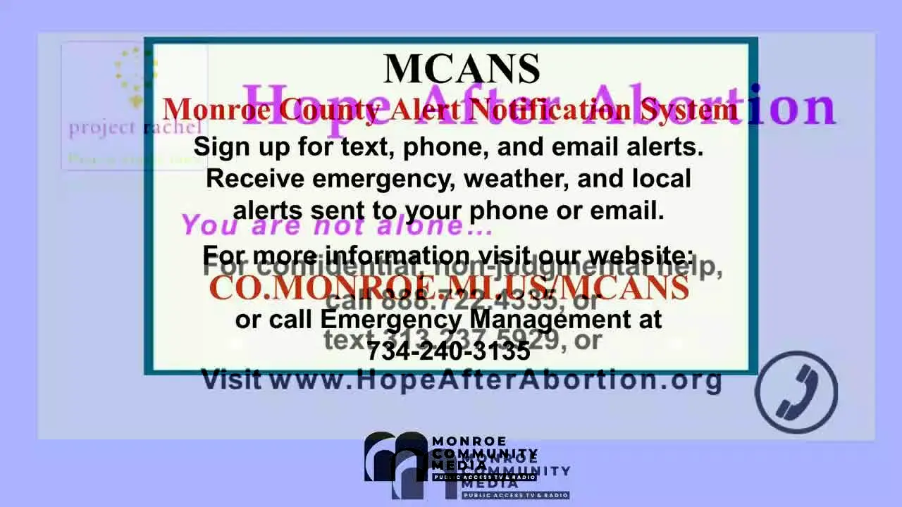 Monroe Community Media Public Access Channel live