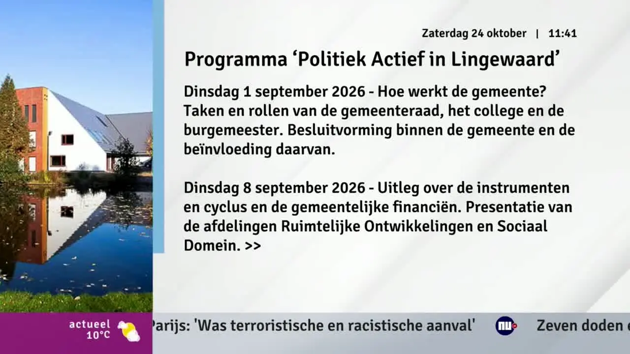 Omroep Lingewaard na żywo
