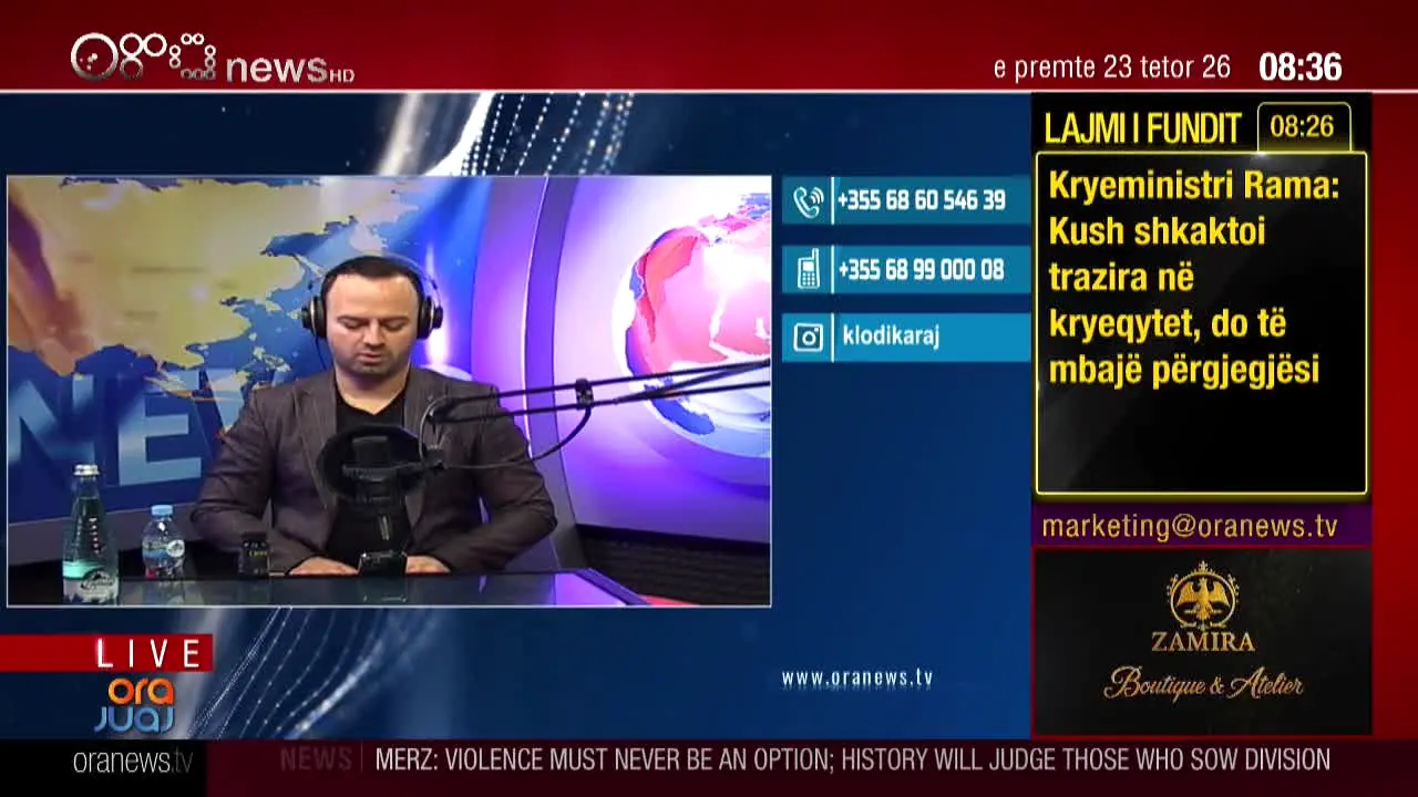 Ora News live