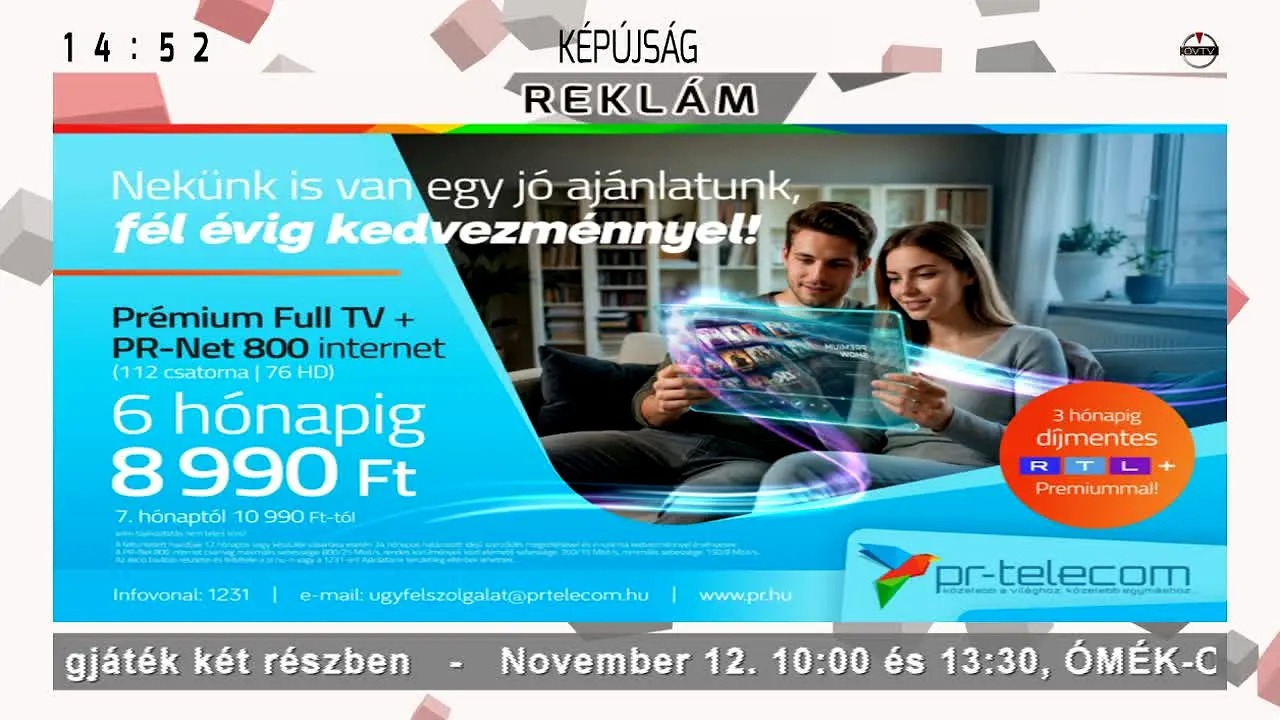 Ózdi Városi TV live