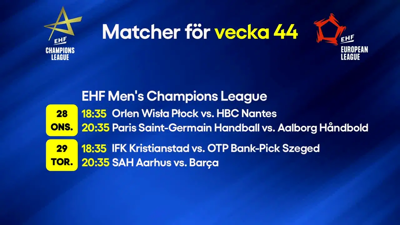 Pluto TV Handboll Live live