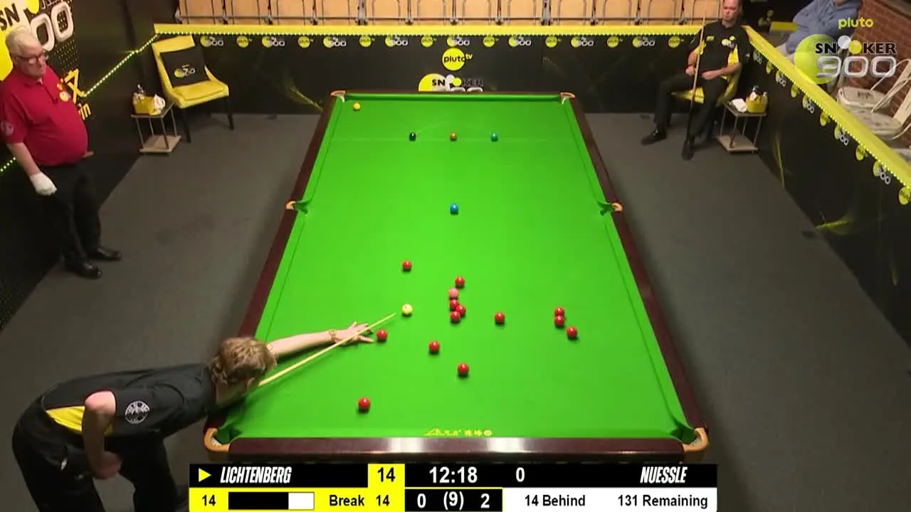 Pluto TV Snooker 900 in diretta