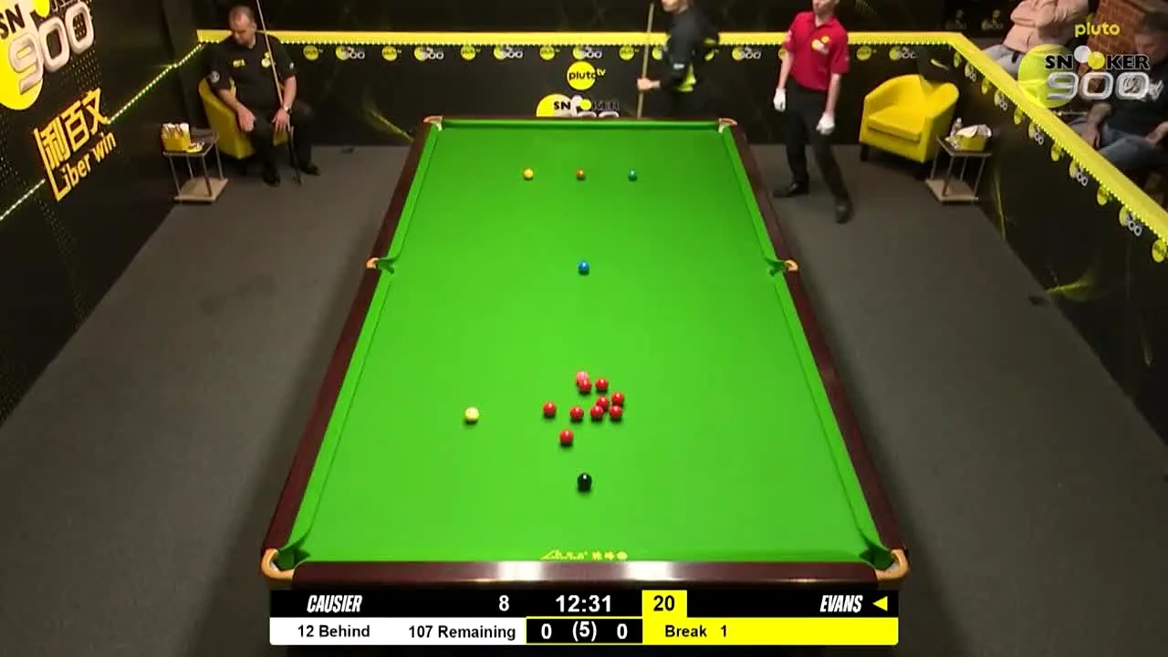 Pluto TV Snooker 900 in diretta
