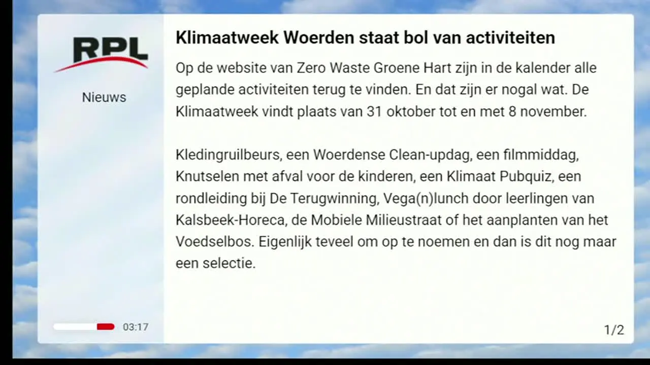 RPL Woerden in diretta