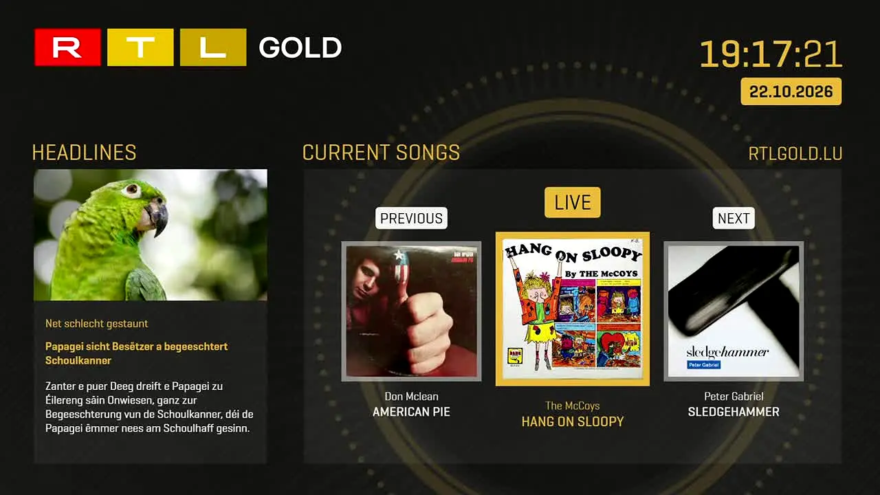 RTL Gold — прямой эфир