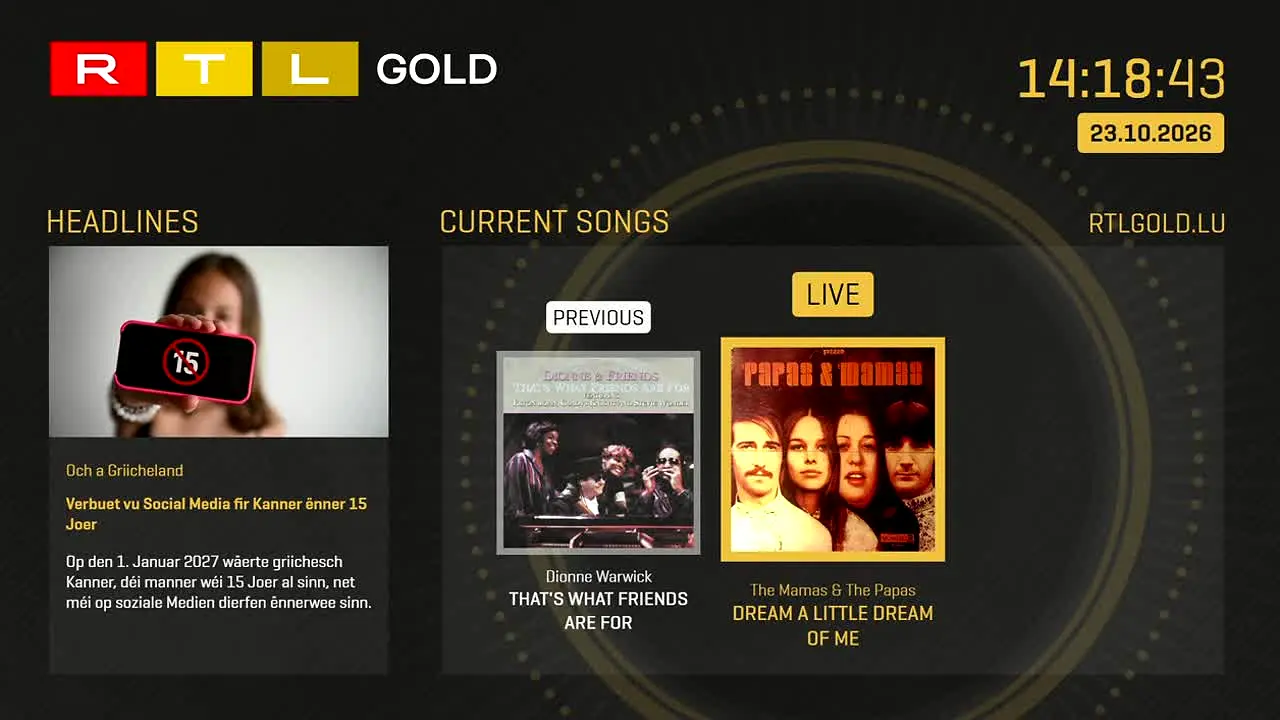 RTL Gold en direct