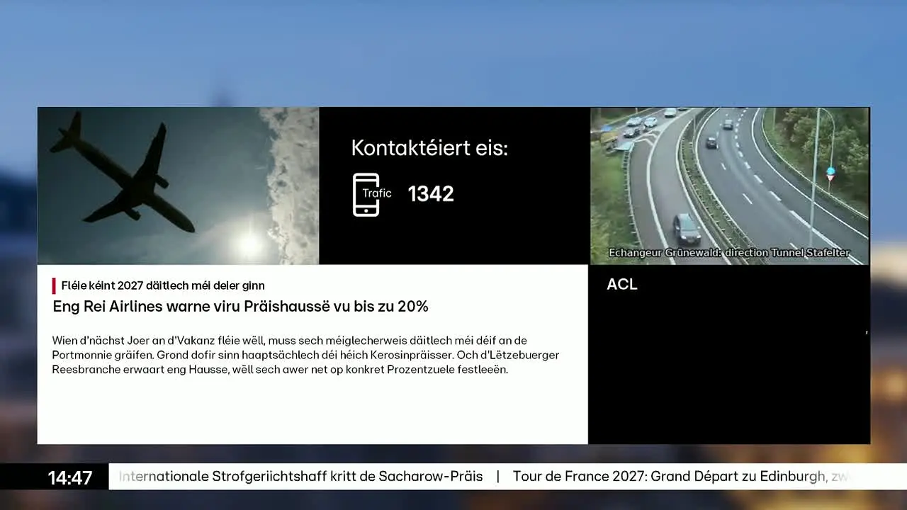 RTL Zwee na żywo