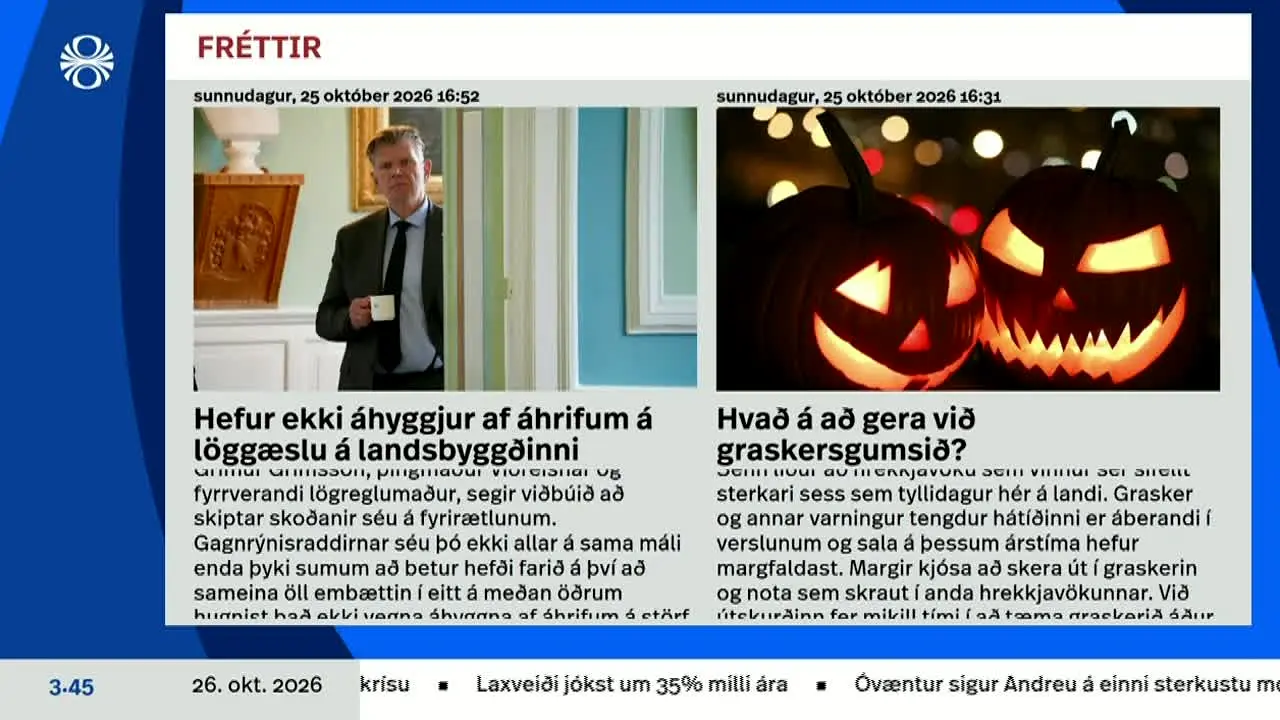 RÚV Islandia live
