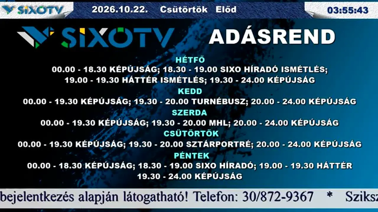 SIXO TV in diretta