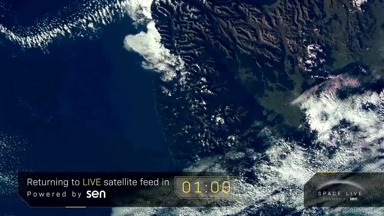 Space Live powered by sen in diretta