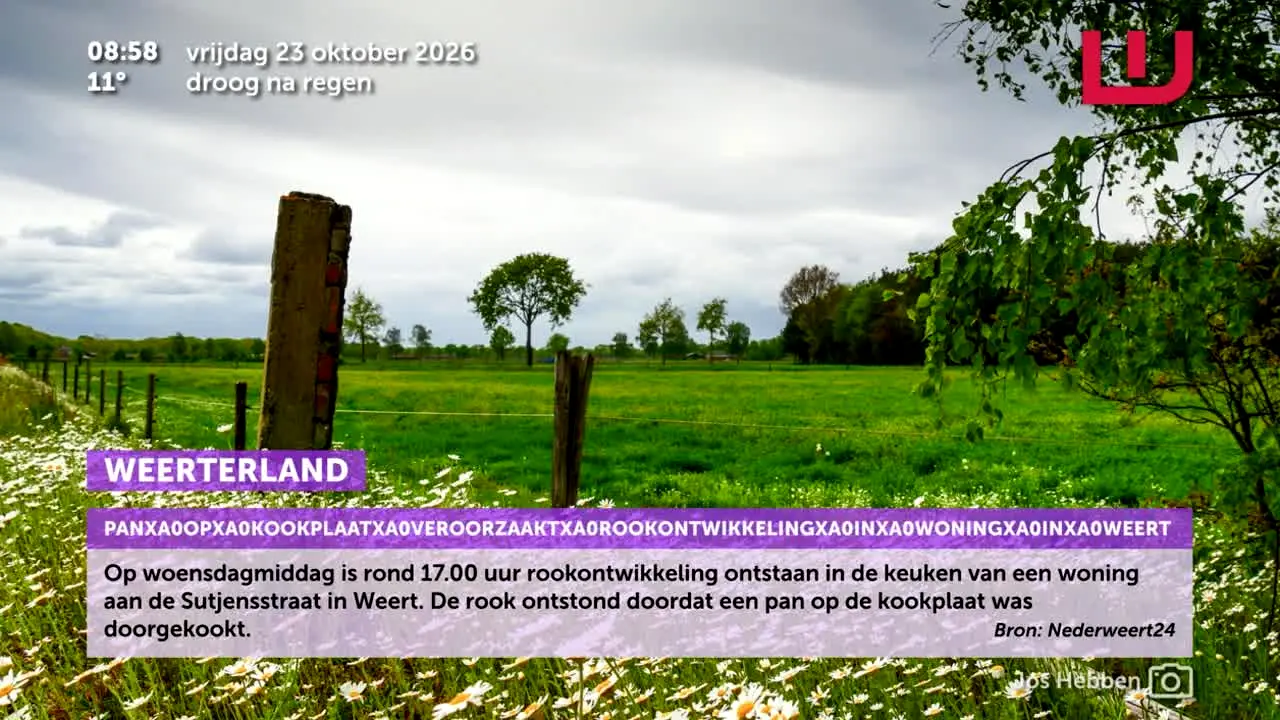 WeertFM TV live