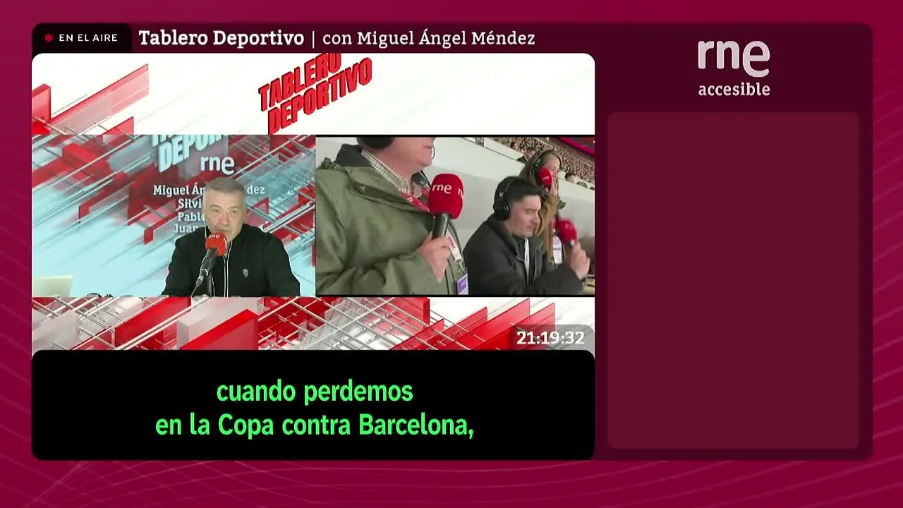 RNE Accesible live