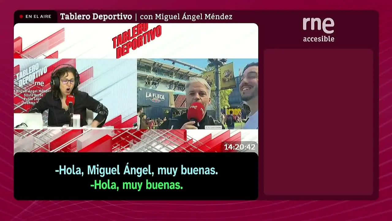 RNE Accesible in diretta