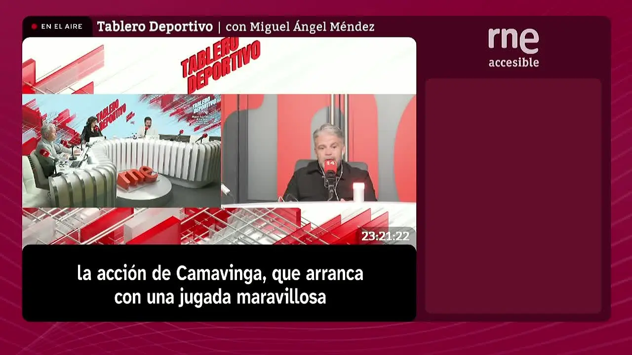 RNE Accesible live
