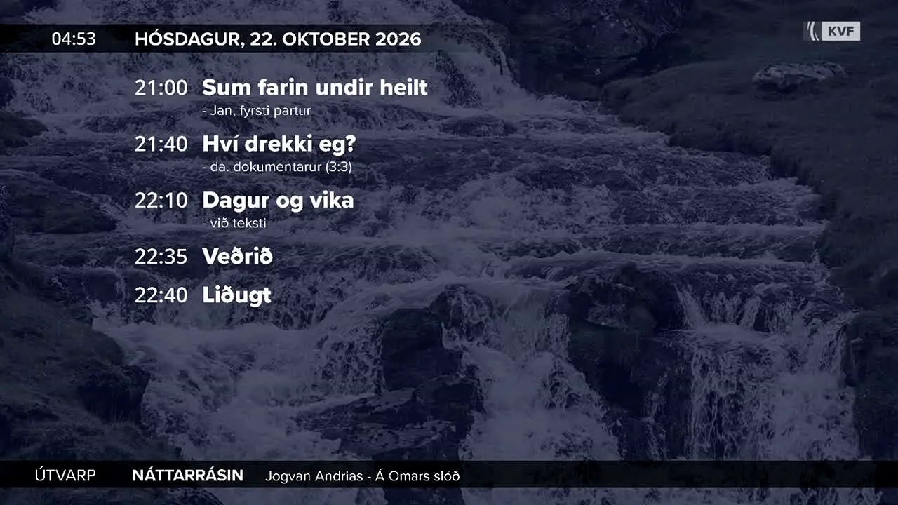 KVF Sjónvarp live
