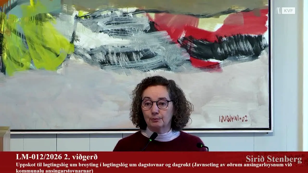 KVF Sjónvarp in diretta