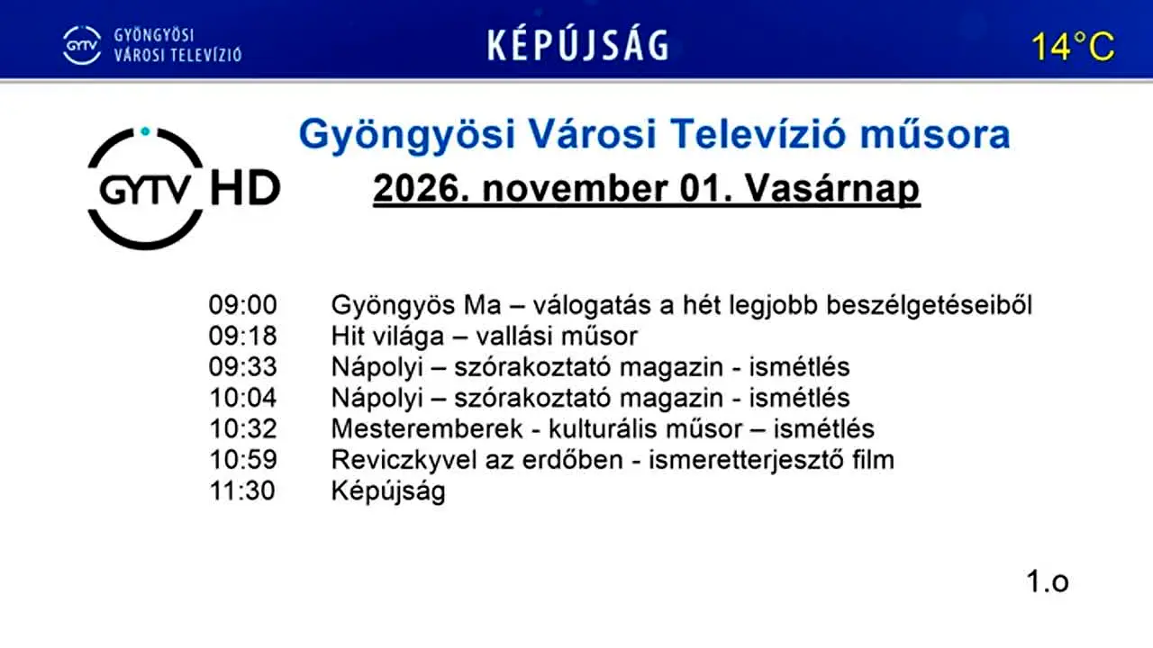 Gyöngyös TV live