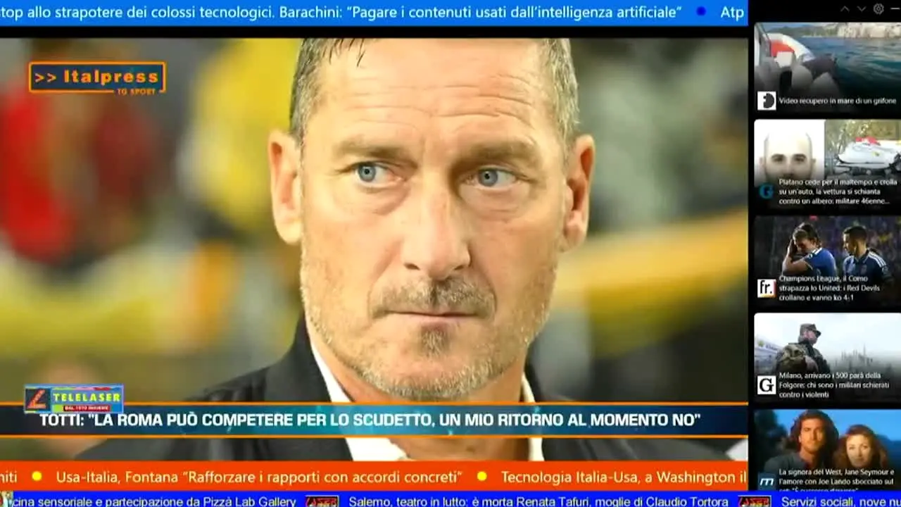 Tele Laser in diretta