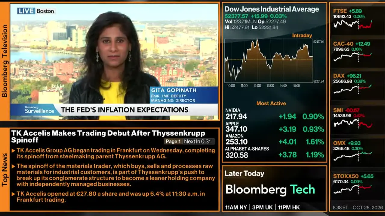 Bloomberg TV live