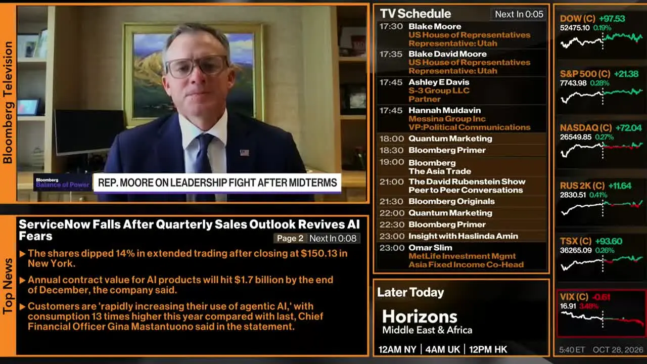 Bloomberg TV live